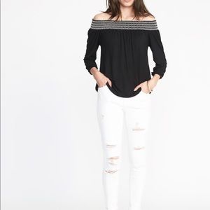 Old navy off the shoulder top NWOT
